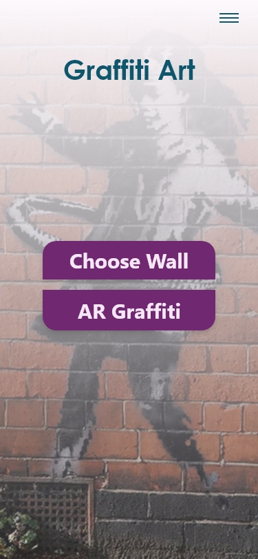 Graffiti Art entry screen