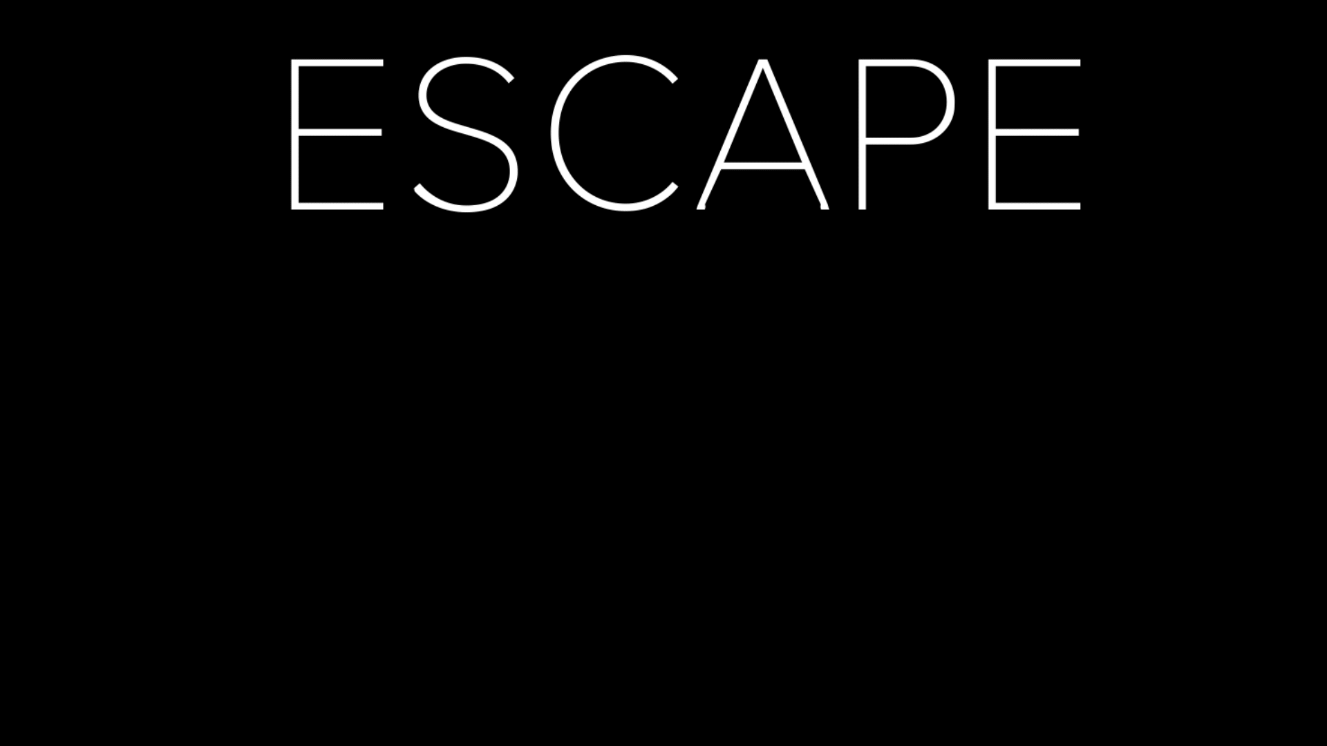 Escape motion graphic loop 1