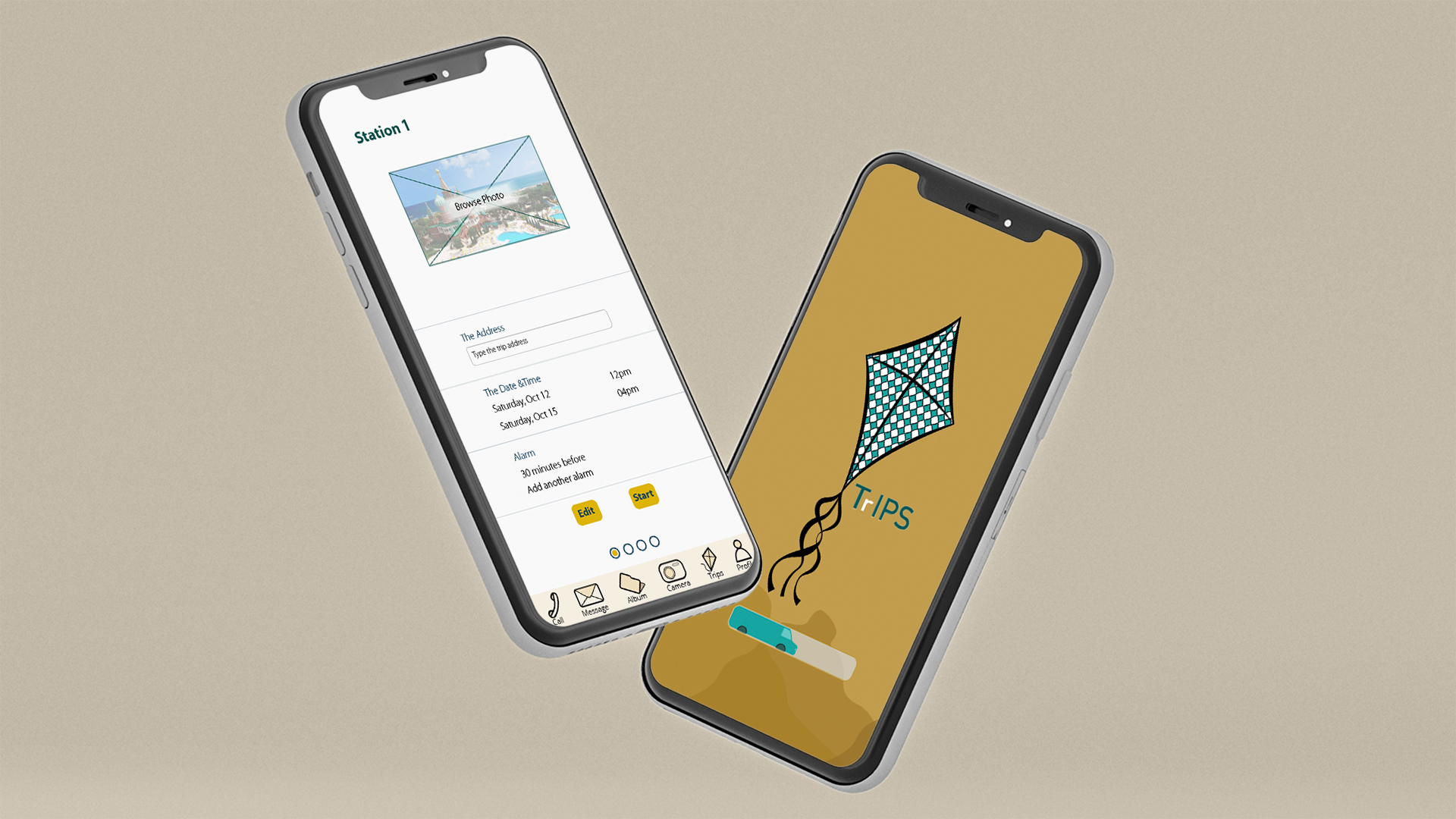 Trips-Tips Mobile App UX Design